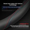2026 Hot For Renault Hub Caps Car Leather Steering Wheel Cover Anti-slip Accessories For Renault Megane Clio Kadjar Arkana Captu