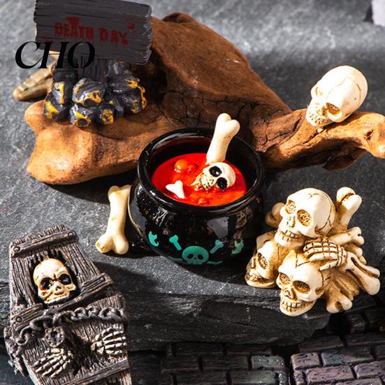 Scary Halloween Decorations Advent Calendar 24 Days Countdown to Decoration Festive Decor Pcs Doll Collectible Figures Gifts for Kids Teens
