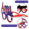 Support Democracy with Patriotics Glasses Eyewears Patriotics Decorations