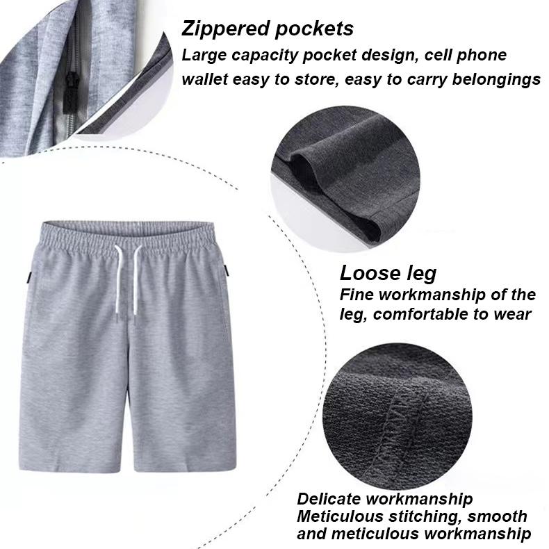 Men's Shorts Summer Thin Section Five-point Pants Sports Casual Pants Large Size Loose Men's Pants