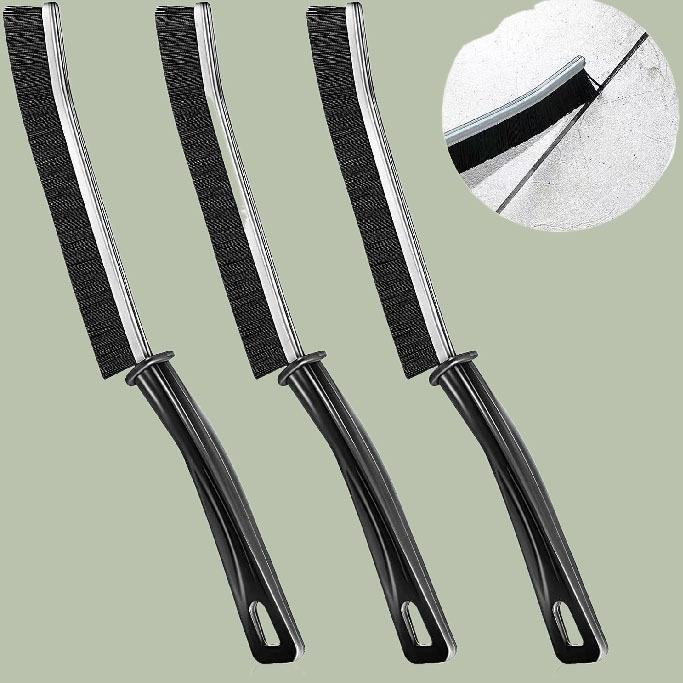 Long Gap Brush For Cleaning Window Gaps And Grooves With Multi-functional Bristles Plastic)