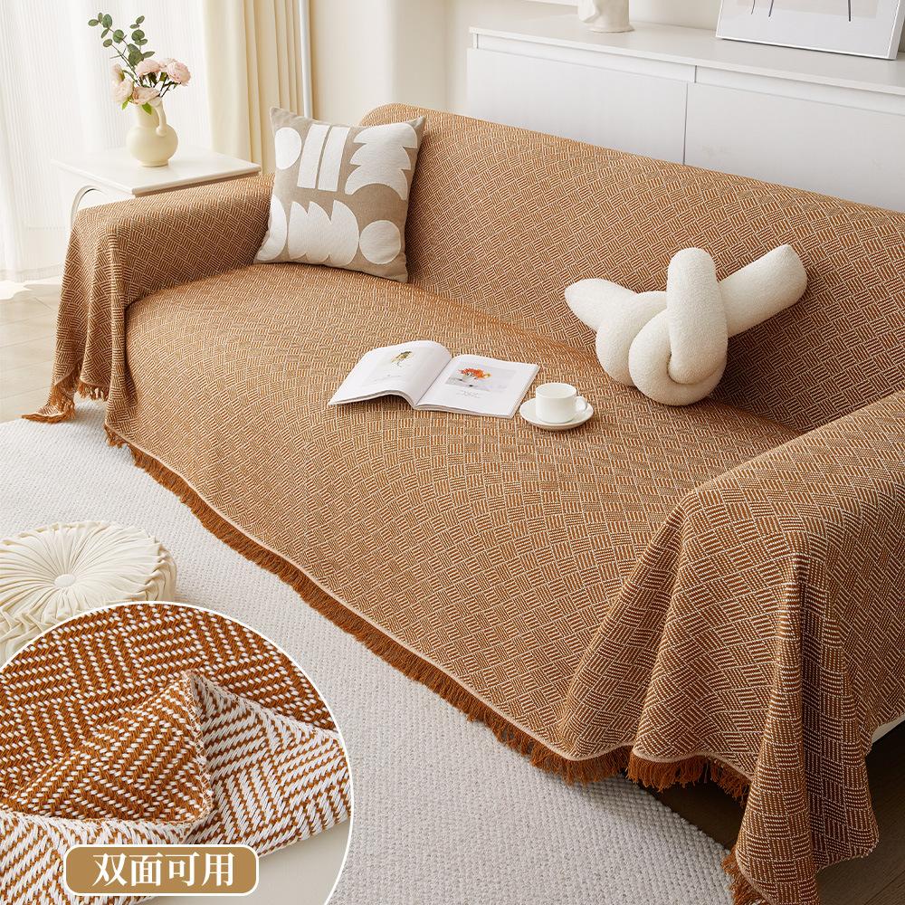 Neue Chenille Sofa Decke Mehrzweck Einfarbig Möbelbezug Sektionales Sofa Matte Sofa Handtuch Bezüge Heim Wohnzimmer Dekor