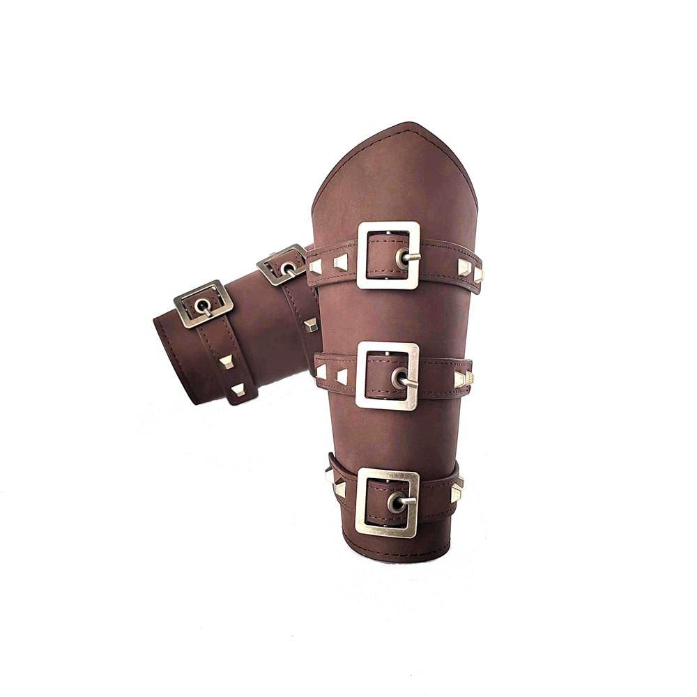 1 Stück Cosplay Requisiten Armschutz Schnalle Armschienen Wikinger Armschienen Armband Stulpe Armband