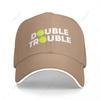 Multifunction Double Trouble Funny Tennis With Tennis Balls Sandwich Baseball Cap Unisex Sports Casual Caps Golf Hat Fishing