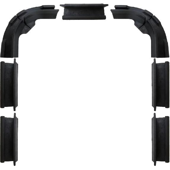 Light Strip Kit Brackets Replacement for Philips Hue Play Gradient Lightstrip Mounting 7Pcs-Set