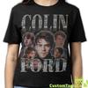 COLIN FORD Shirt, Colin Ford Homage Tshirt, Colin Ford Vintage T-Shirt, Colin Ford 90s Bootleg Shirt