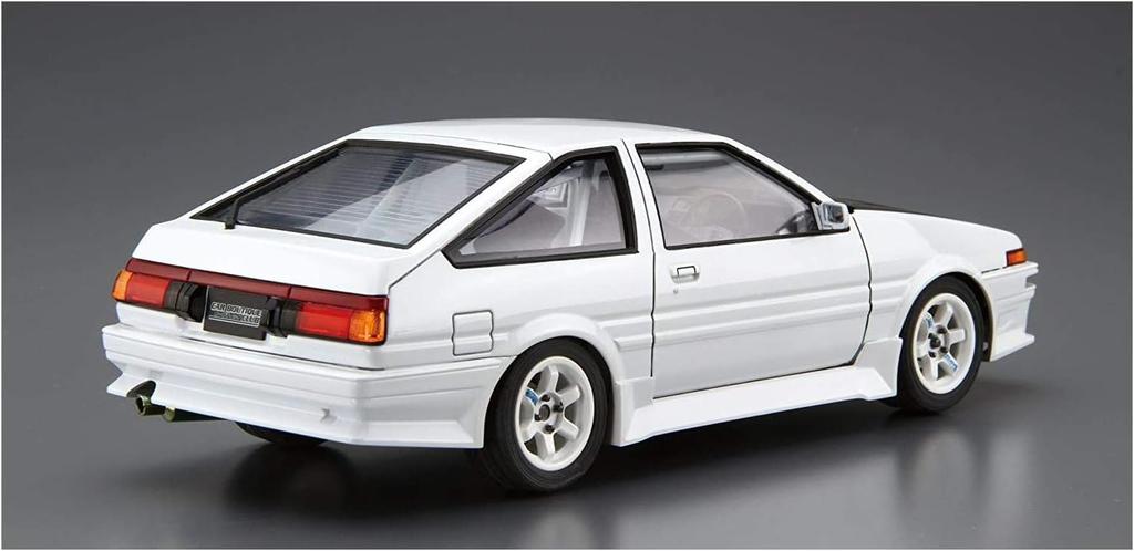 Aoshima Bunka Kyozai (AOSHIMA) The Tuned Car No. 45 1/24 Car Boutique Club AE86 Trueno '85 (Toyota) Plastic Model