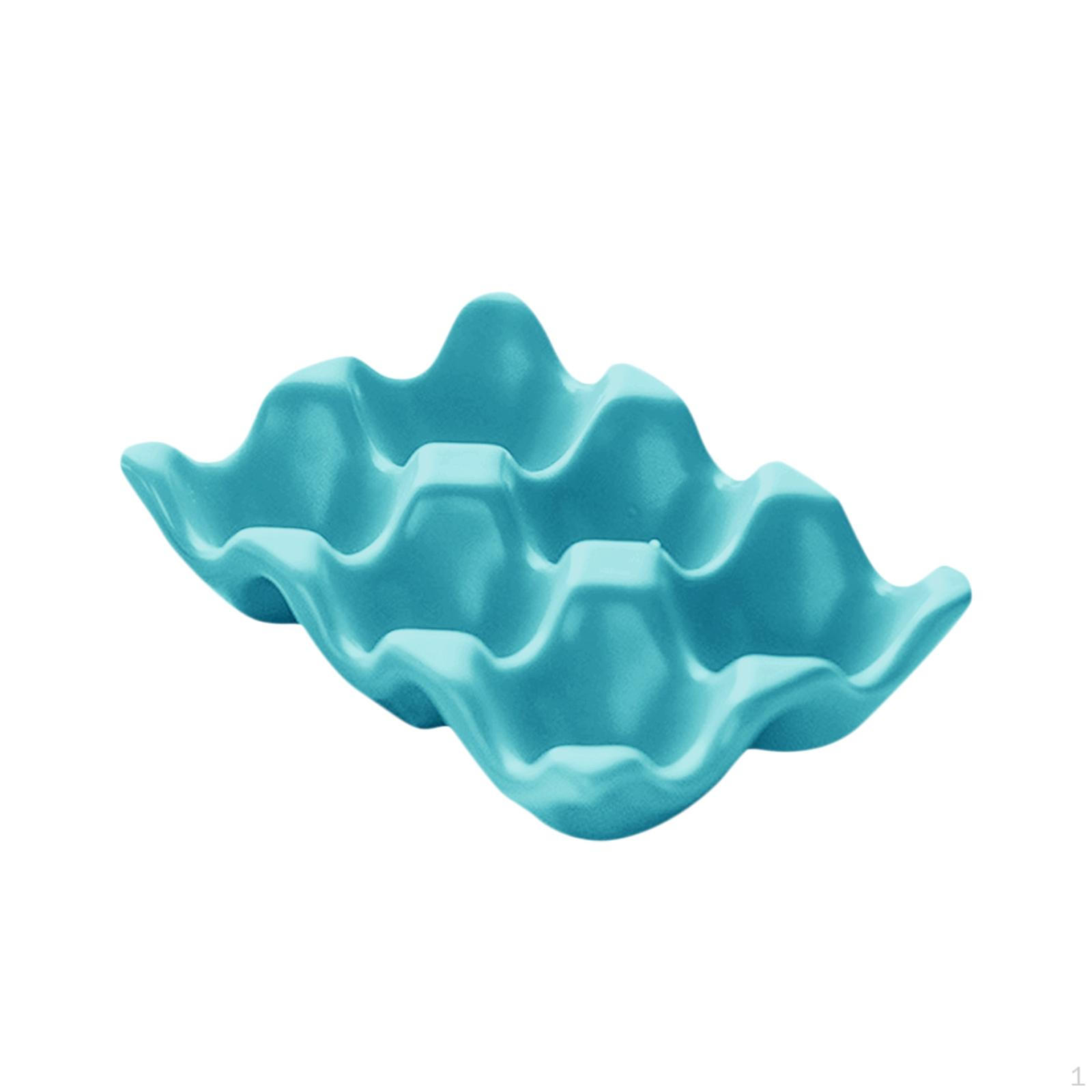 Egg Tray Holder for Fresh Eggs - Kitchen Organization Essential синий 990₽