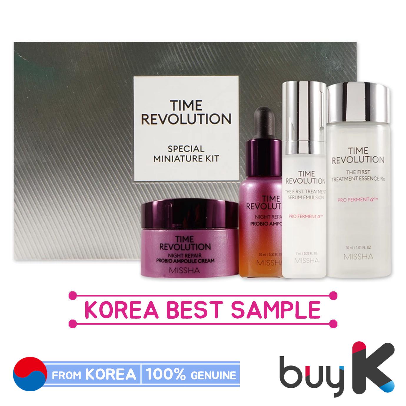 

[MISSHA] Специальный миниатюрный комплект Time Revolution (включает 4 предмета) [Обновление 2019 года] / buyK