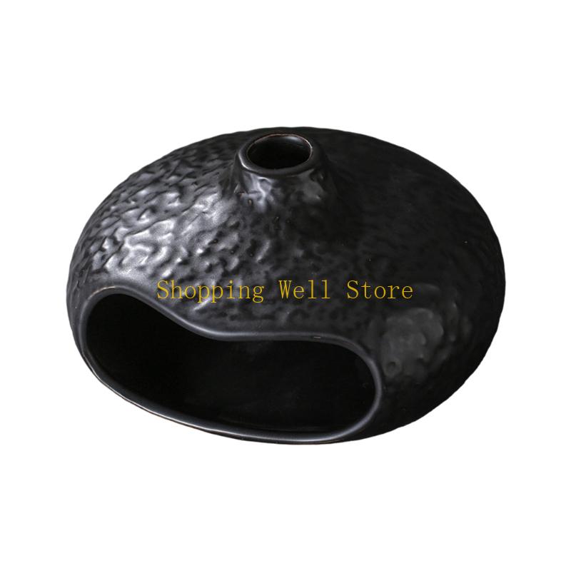 KX4B Ceramic Incenses Dish Tray Santo Holder Burners Ashes Catcher Saged Holder for Scented Lover and Meditations Space