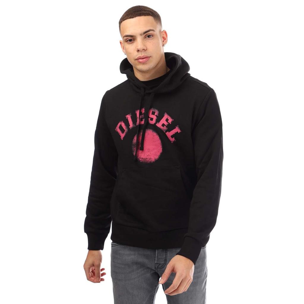 Diesel Mens S-Ginn 9-D Hoodie
