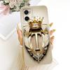 For OPPO A36 A76 A96 CPH2333 CPH2375 Feather Crown Initial Letter Phone Case For Oppo A36 A76 A96 4G Soft Silicone Cover Bumpers
