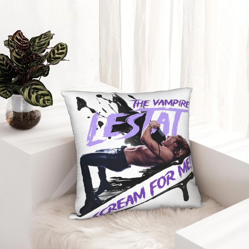 The Vampire Lestat 2026 TV Series Pillow Covers Merch Printed Cushion Cover Decorative Throw Pillow Case Cover Home Multi Size
