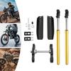 29-tums Fjädergaffel för 110cc 125cc Pit Dirt Bike, 45/48mm Gaffelkrona Stötdämpare Set