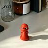 Desktop Decoration Ornament 3D Printed Snake Ornament, Cartoon Angry Little Figurine, Office Desk Decor Durable PLA for Home Display Funny Gift