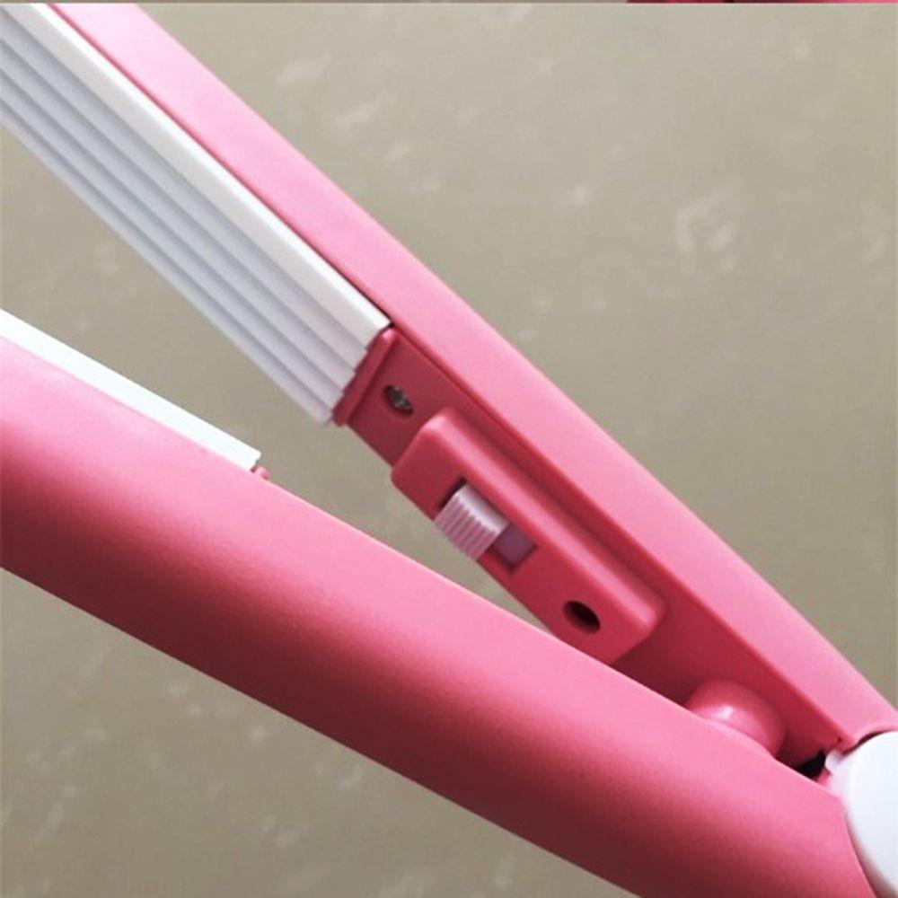 Tool Travel Curling Corrugated Iron Ceramic Straightener  Corrugation Hair Crimper Mini Portable