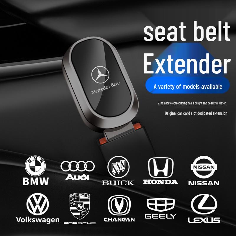 Multifunctional Seat Belt Extender with Window-Breaking Connector