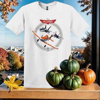 Flugzeuge Dusty Crophopper T-Shirt Kinder Hoodie Herren Damen Unisex T-Shirt SX289