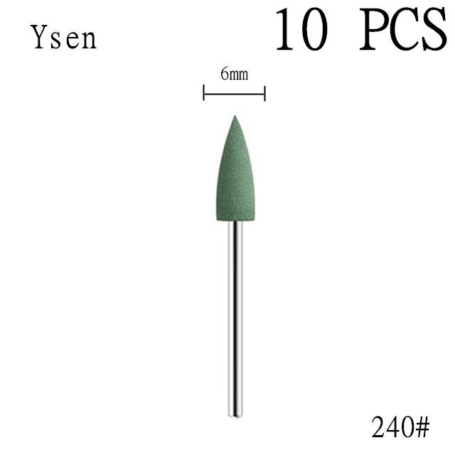 6 шт./компл. резиновая силиконовая дрель для ногтей — фото 38