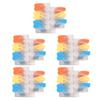 5 Pièces Connecteur de Fil Électrique 3 Entrées 6 Sorties 41A 450V Connecteur de Câble à Épissure Rapide pour 0.5?6mm2