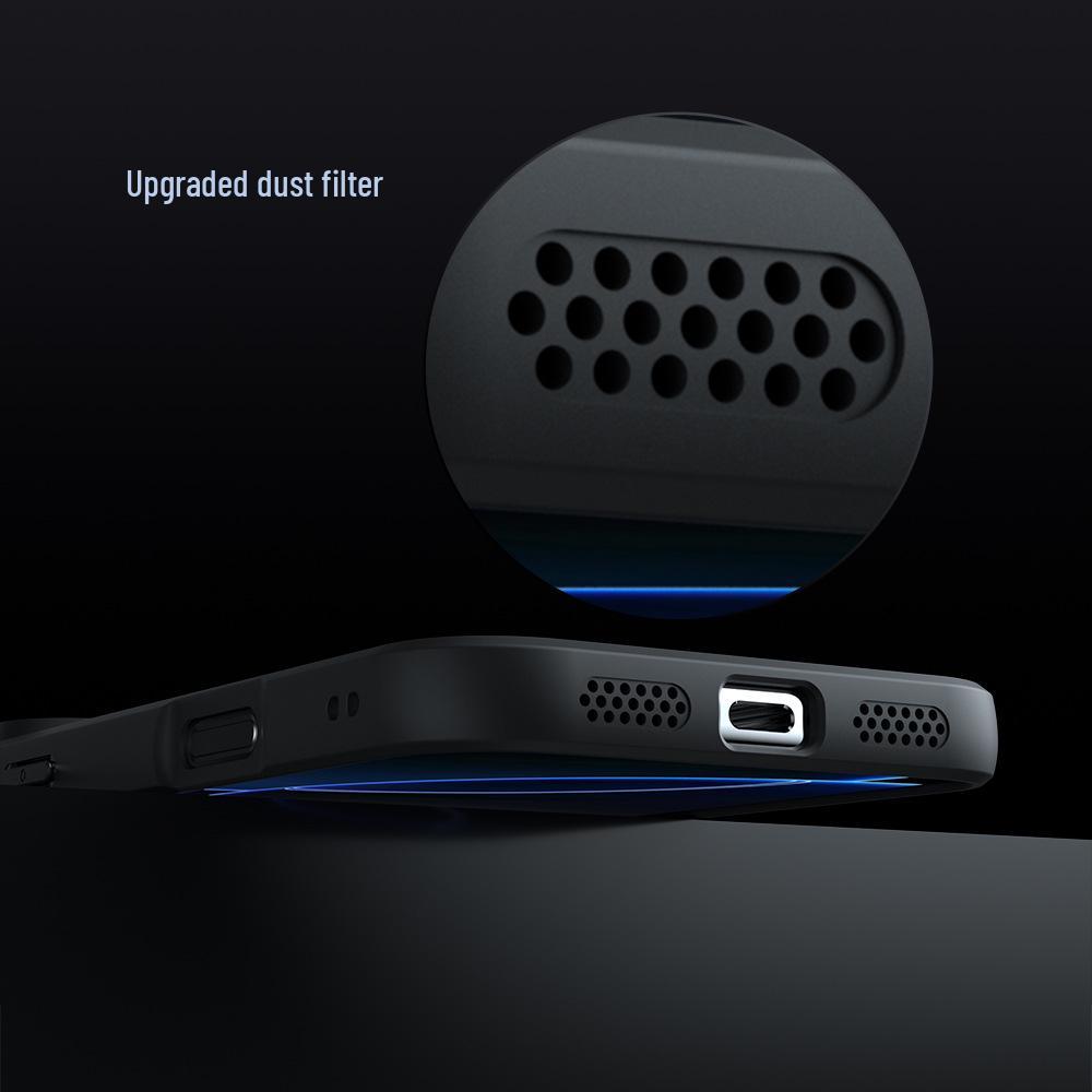 iPhone 17 Pro Max Qi Armor Frosted Case - Full Coverage Anti-Fall Protective Skin