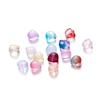 20Set 40pcs Mixed Tulips Flower Lampwork Beads Multicolor Glass Flora Beads Loose Beads For DIY Bracelets Jewelry Making Accessories