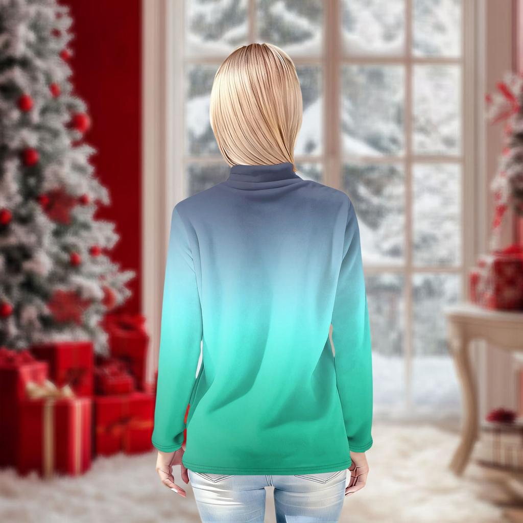 Dziecięce codzienne bluzki z długim rękawem z nadrukiem