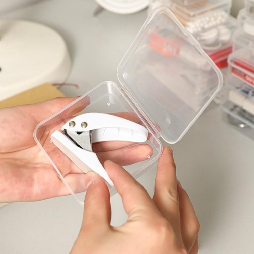 Flip Cover Plastic Jewelry Case Mini Beads Storage Container Sewing Storage Box  Craft Supplies