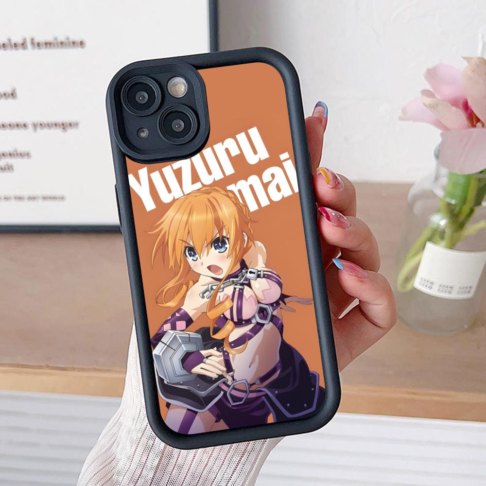 Date a Live Yamai Kaguya Thicken TPU Mobile Phone Case for iPhone 17 16 15 14 13 12 11 Air Pro Max Plus Colorful Cover