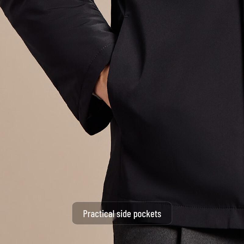 Antonio Men's Light Luxury Business Padded Wool Liner Jacket