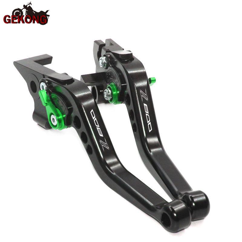 Fit For Z800/Z800 E Version 2013-2016 3D Short Clutch Lever Brake Lever Adjustable Handle Levers Motor Accessories Parts
