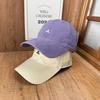 Big Head Hat Versatile Retro Simple R Letter Baseball Cap Male and Female Couples Student Fashion Cap