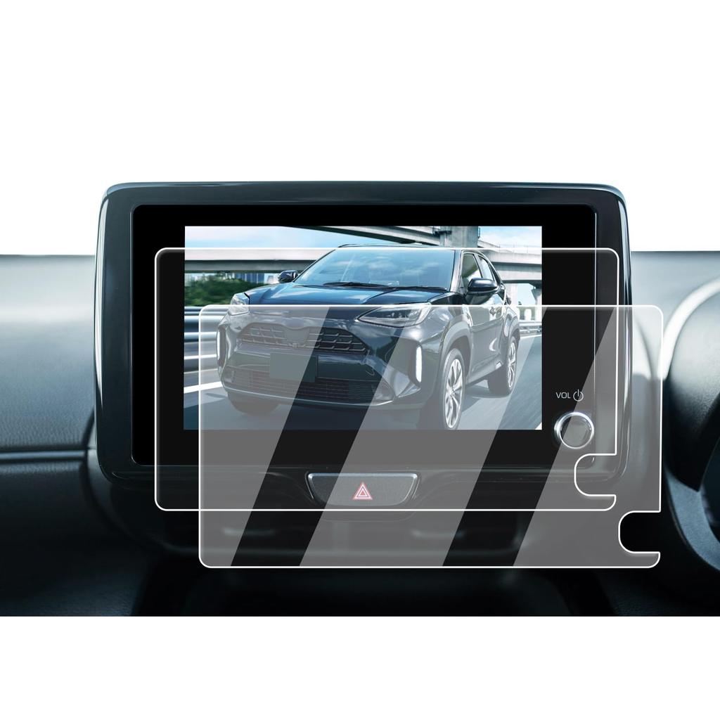 ECOZEN Improved Cross Car Navigation System Protective Will Not Break Even When PET Exclusive for Yaris 10 Series and 15 Navigation System Protective