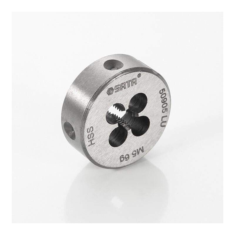 SATA 50910 High-Speed Steel Coarse Thread Round Die M10x1.5