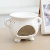 Ceramic Tealight Candle Holder Essential Oil Burner Desktop Ornaments Fragrance Warmer Oil Diffuser for Office Yoga Room Saunas