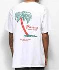 Empyre Mens Paradise Beach Club White Tee Shirt New S, M, L, XL, 2XL 2XL
