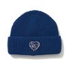 Blu Dot Gorro de Malha com Brasão de Coração Bl