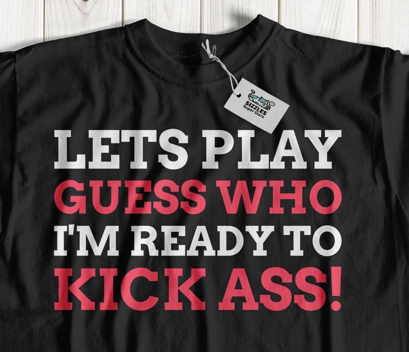 Унисекс Забавная футболка  Угадай кто  для вечеринки, matching, подарки на вечер настольных игр 4XL