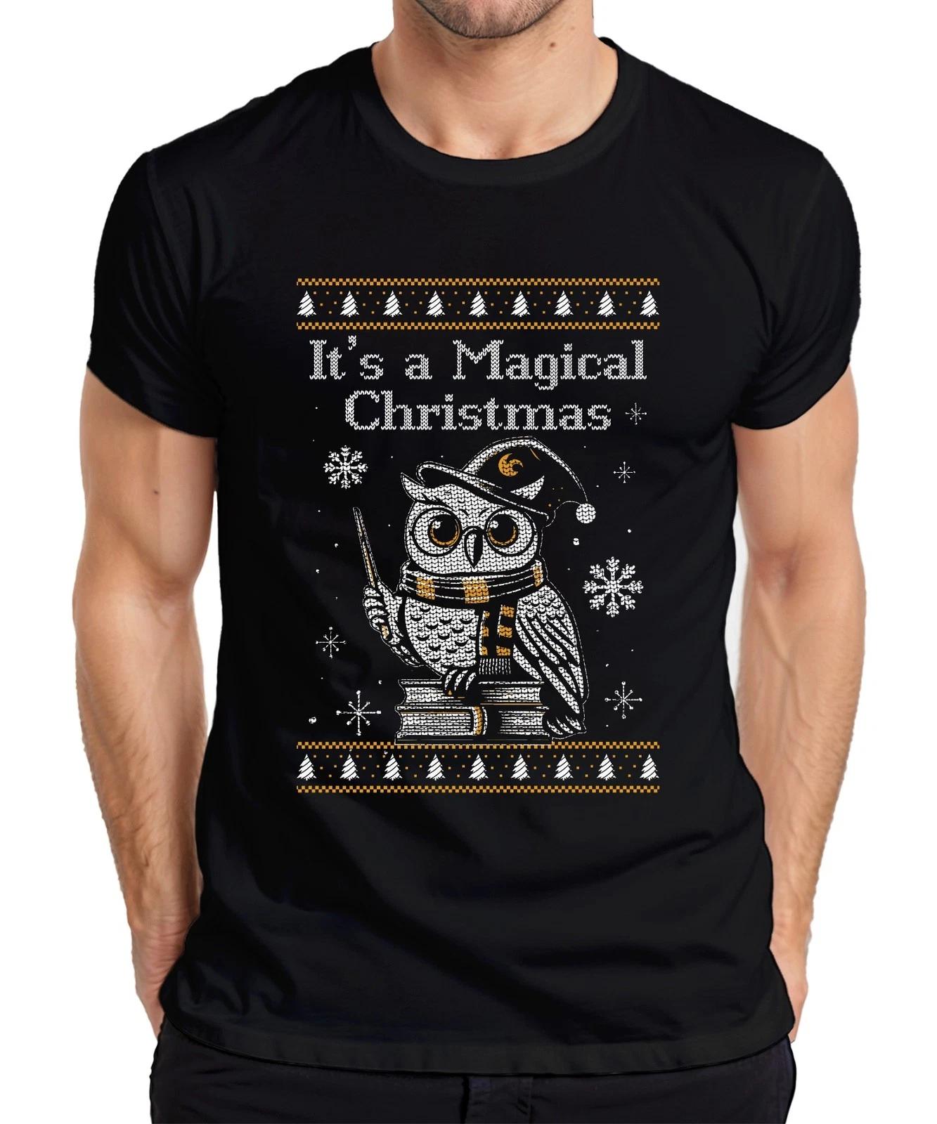 It s a Magical Christmas Eule Zauberei - Weihnachten Weihnachtsgeschenk Christma XXL