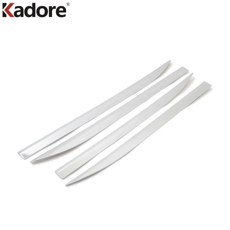 For Toyota Alphard Vellfire 2016 2017 2018 Chrome Car Side Door Body Trim Door Panel Streamer Molding Strip Accessoreis