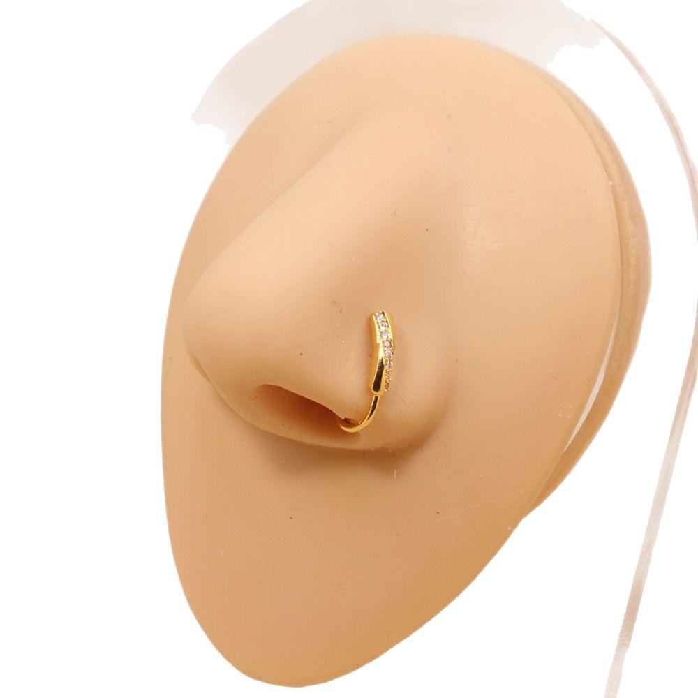U-shaped Non-piercing Nose Ring, Butterfly Moon Crown, Heart-shaped Nose Clip, Unique and Trendy Nose Accessory