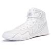 High-Top Boxing Shoes Men Women Breathable Mesh Upper Lace-Up Wrestling Sneakers Non-Slip Sport Footwear