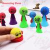 Bouncing Plastic Doll Toy Children's Toy Random Multi Color Children's Baby Gift Jumping Bouncing Elf Party Birthday Flying Man