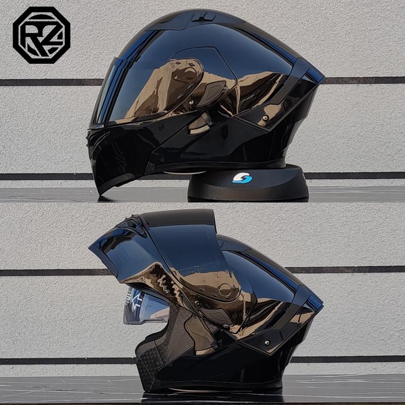 ORZ High Quality Modular Flip Helmet Double Lens Full Helmet Casco Para Motos Motorcycle Travel Half Full Helmet Casque Moto
