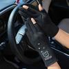 Women Lace UV Protection Gloves, Cotton Two-Finger Exposed Cute Driving Sunscreen Summer Gloves