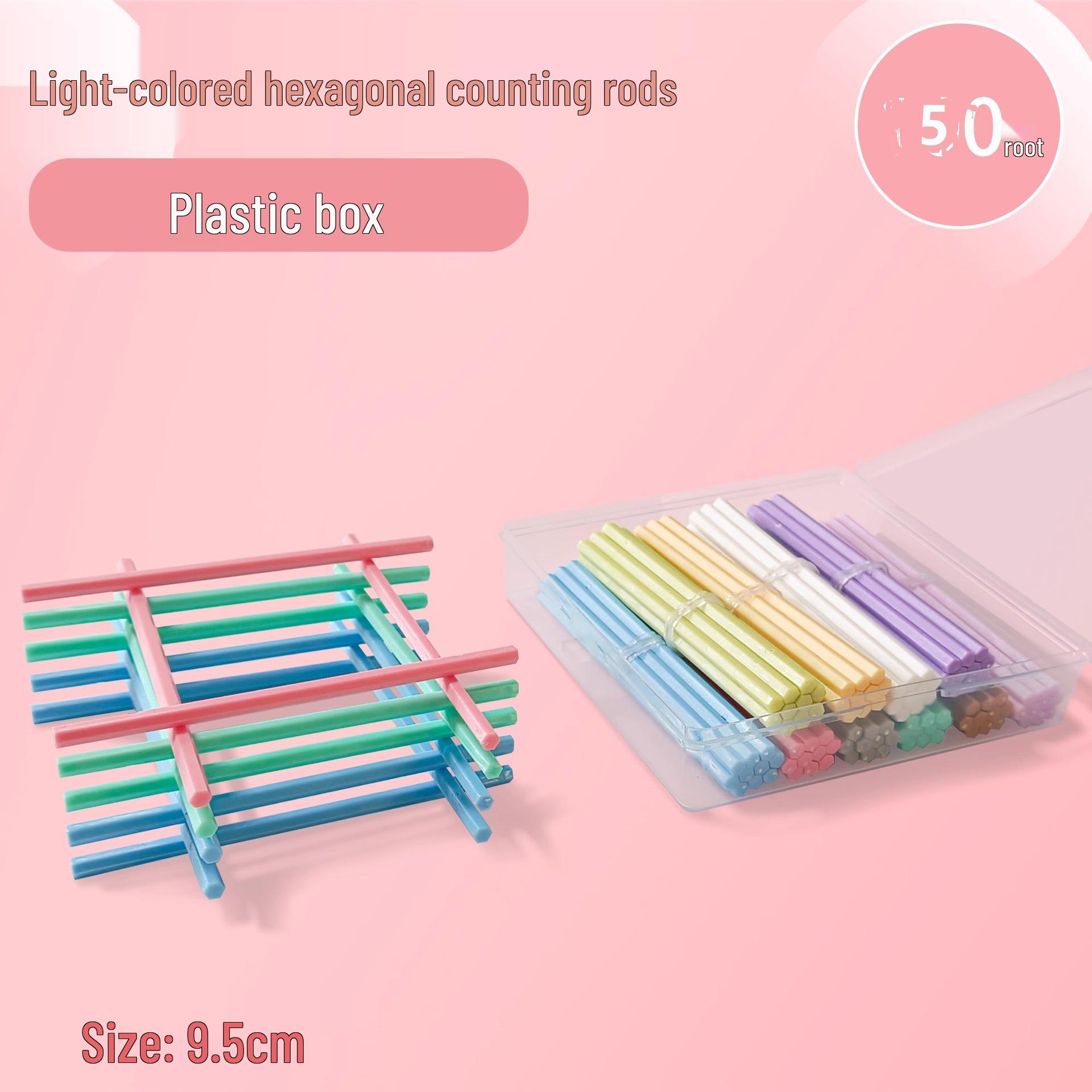 

Hexagonal Thickened Counting Sticks for Kindergarten and First Grade Mathematics