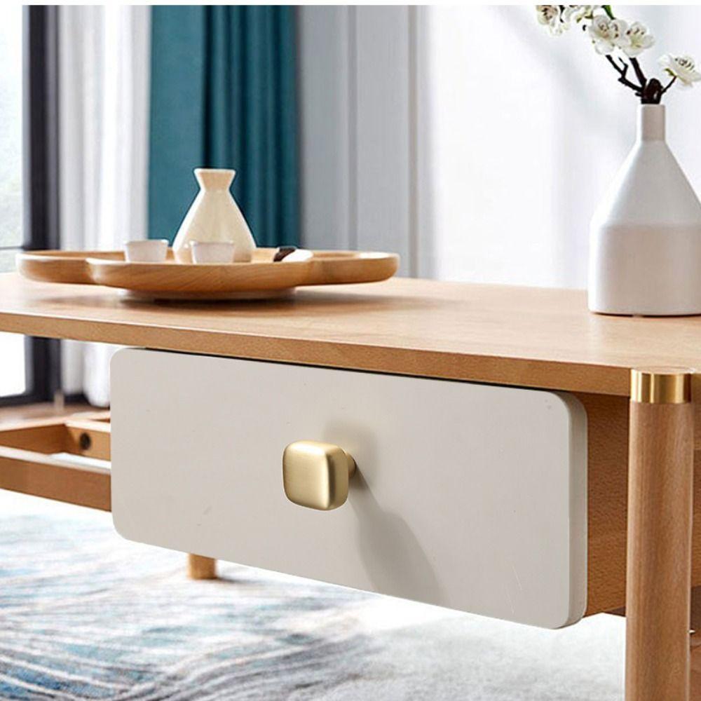 2pcs Pull Handles Drawer Knobs Single Hole Cabinet Knob Simplicity Door Knob  Wardrobe