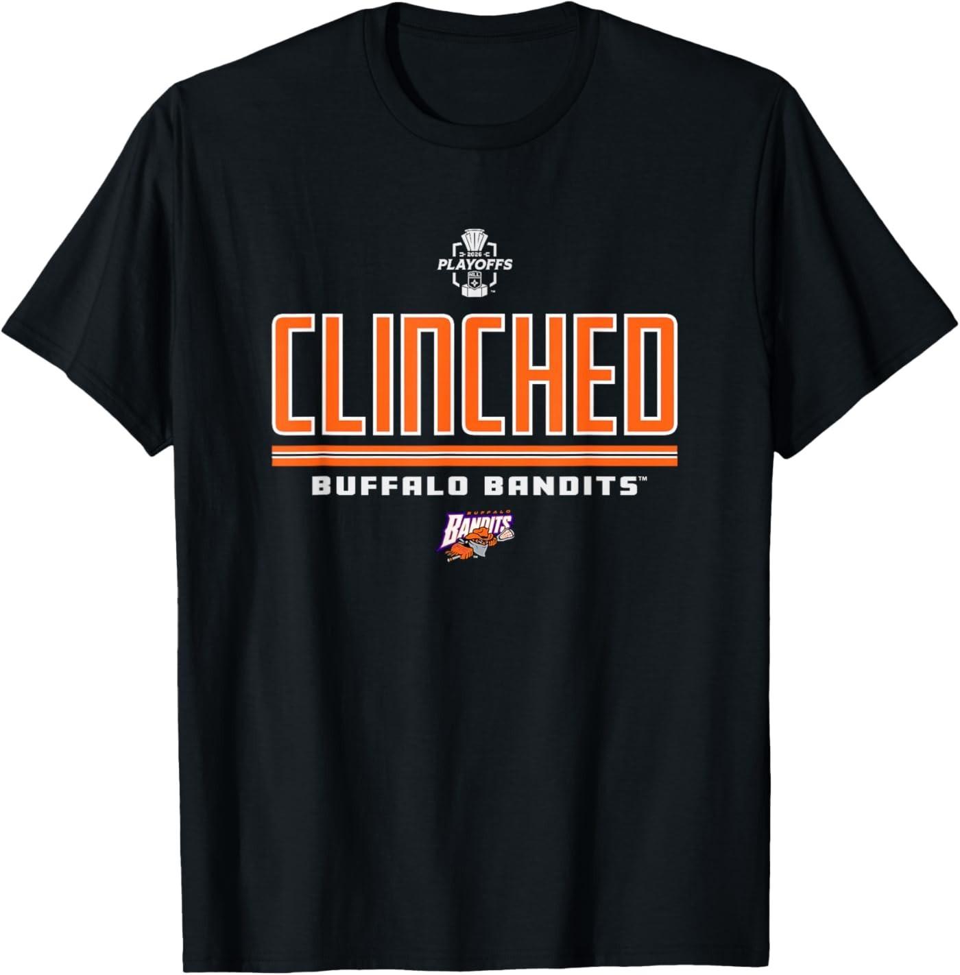 Buffalo Bandits 2026 Playoffs T-Shirt S разноцветный
