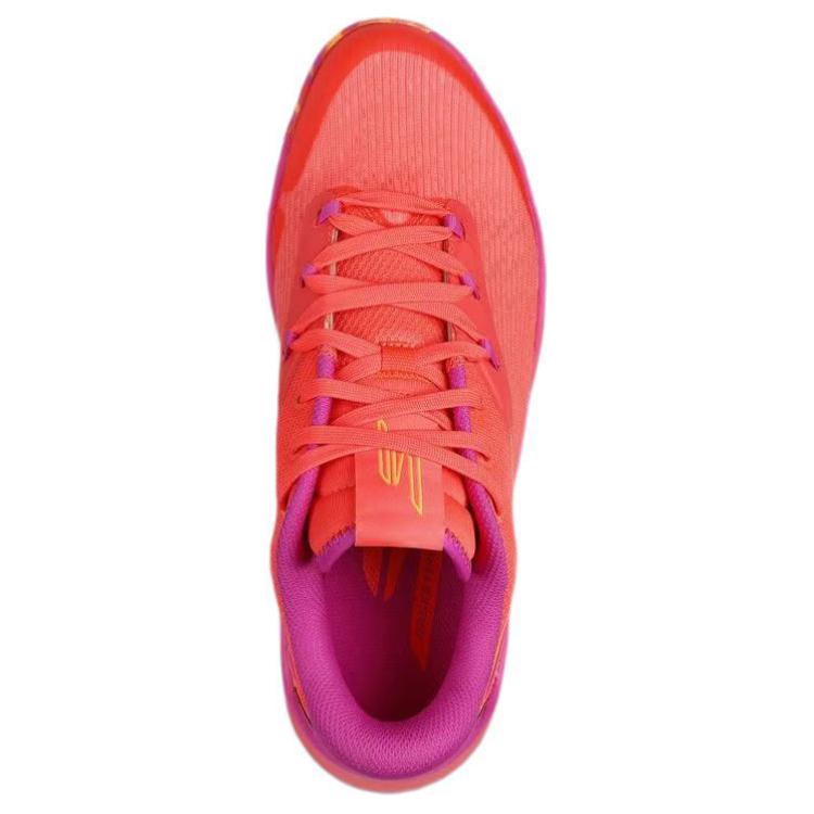 Skechers Skx Nexus Comfortable Versatile Durable Low-Top Basketball Shoes Men sneaker Coral Orange 253015-CRL