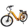 Klapp-E-Bike DZ2608 U 750W 48V 12AH 40KM-H SHIMANO 7-Gang 20"*4.0 Offroad-Reifen-orange